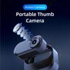 Magnetic Charging Mini Camera 1080p High-Definition Wearable Action Camera For pet Cycling Vlogging With Adjustable Collar