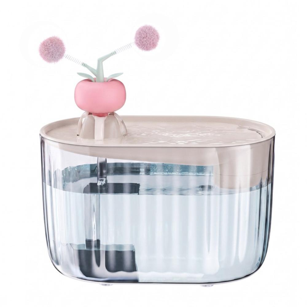 Low-Noise Pet Water Dispenser USB Powered Cat Drinking Fountain  Living Room