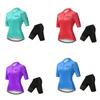 RAPHA Dames Korte Mouw Fietsjersey Bibshort Set Racefiets Sneldrogend Kleding