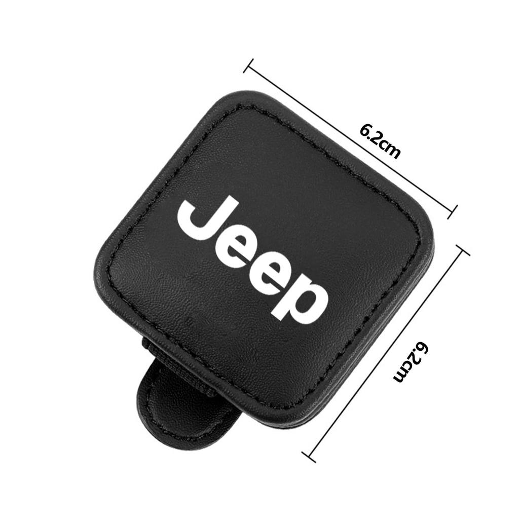 ZUISHENG Car Eyeglass Clip, Sun Visor Eyeglass Clip, Suitable for Jeep, Multi Storage Card