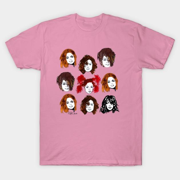 T Shirt Women Janet Timeline Harajuku Print Kawaii Tshirt Summer Short Sleeve Female T-Shirt Top Tee