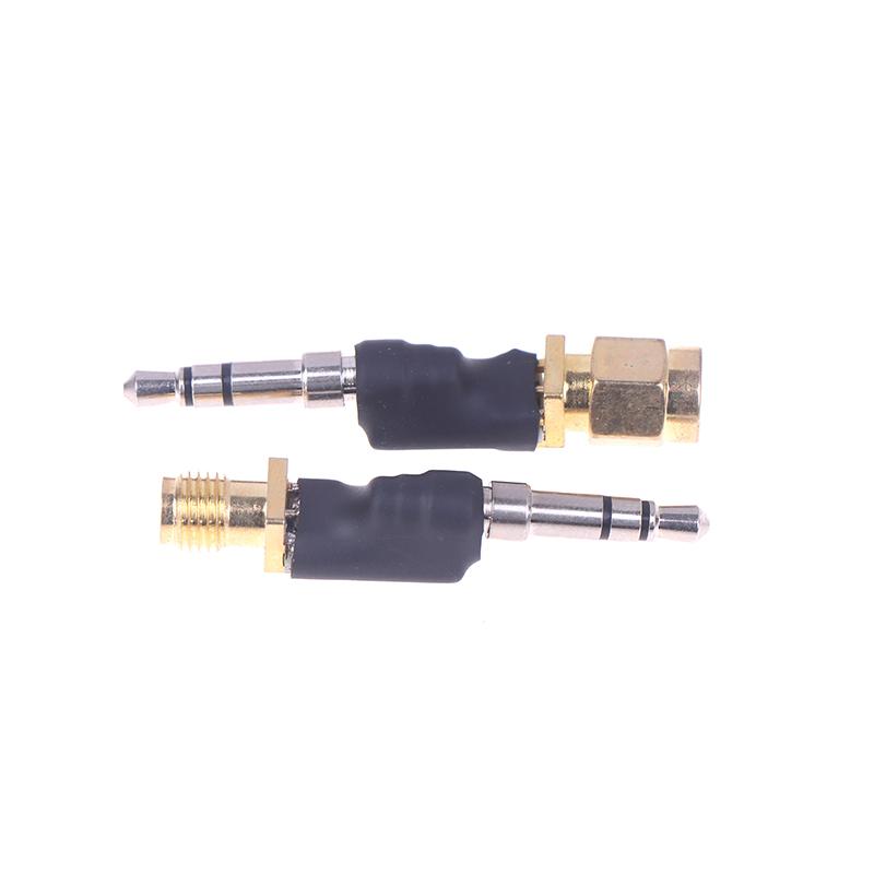 1 Pcs Suitable For Radio Sma To 3.5Mm Male Adapter Sma Outer Screw Inner Hole Adapter To 3.5 Headphone