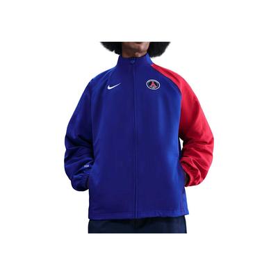 Paris Saint-Germain Zacht Los Lang Zwart Staande Kraag Voetbalshirt Heren tops IH1872-417