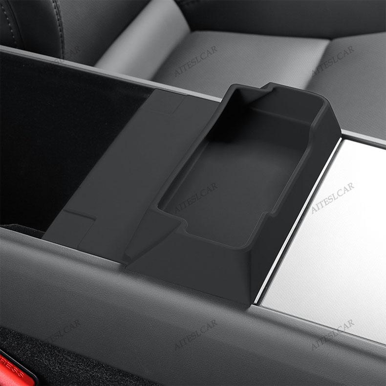 For Tesla Model 3 Y Juniper 2025 2026 Center Console Armrest Storage Box Glasses Holder Tray Case Organizer Interior Accessories