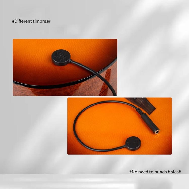 Guitar Acoustic Patch Pickup Audios Piezo Contact Pickup Guitar Accessory