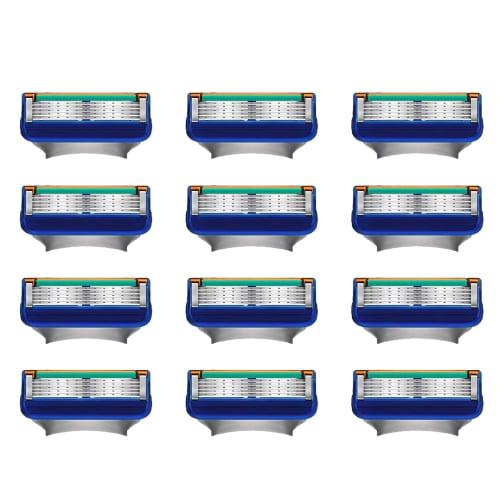 

[zhishangs] сменное лезвие Fusion, совместимое с сменным лезвием Gillette Fusion, сменный ручной бритвенный станок