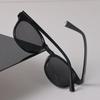 Luxury Round Sunglasses Women Men Cool Brand Designer Mirror Sun Glasses Female Male Black Colors