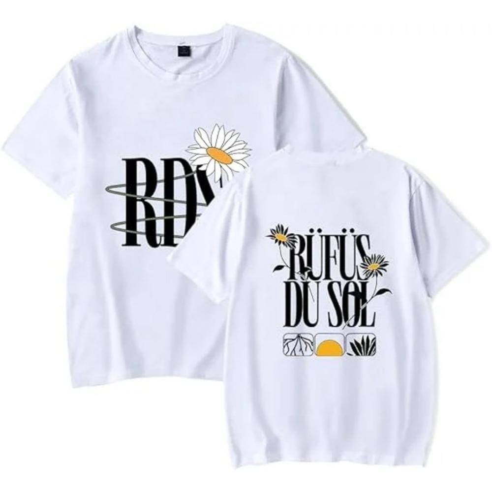 

American Vintage Rufus Du Sol Concert Shirt Unisex Summer Streetwear Men s and Women s T-Shirt 2XL