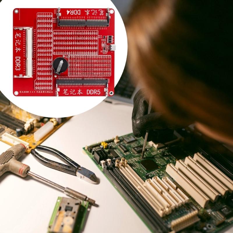 Universal DDR3 DDR4 DDR5 DIMM Memory Module Tester For PC Laptop And Gaming With Easy Installation