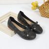 2025 Hot Sale Ladies Shoes Shallow Women's Flats Hollow Out New Butterfly-knot Casual Light Soft Bottom Flat Low Heels
