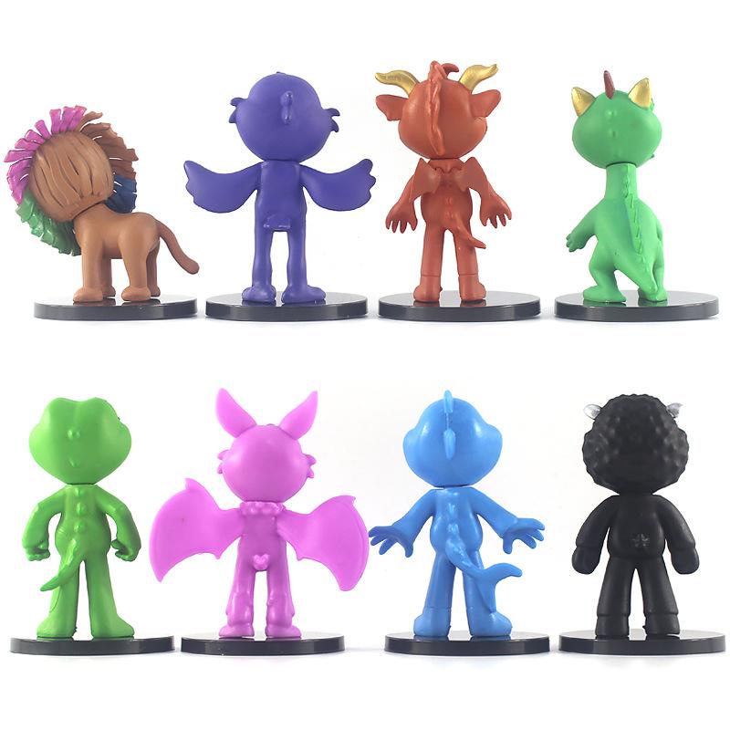 Figur Spielzeug Yarnabys Pianosaurier Figur Dekoration Ornament Kunststoff Weihnachtsgeschenk