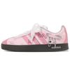 Adidas VL COURT 2.0 Balance Abrasion Resistant Low top Skateboard Shoes Unisex Light Pink HQ1802(Team252- )