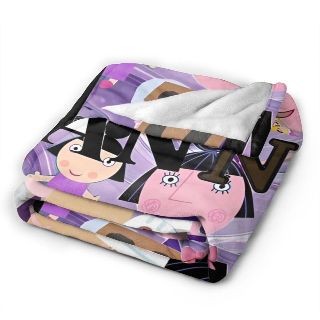 Ben And Holly'S Little Kingdom Blanket Plush Awesome Warm Throw Blanket For Bedspread Textile Decor