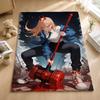 Anime C-Chainsawman Throw Blankets Soft Warm Flannel Blanket Bedding For Bed Living Room Home Sofa