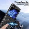 Heavy Duty Protective Cover For Samsung Galaxy Z Flip 6 5 4 Case Stand Holder Lens Protection Shockproof Funda Coque Capa
