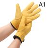 Work Gloves Sheepskin Leather Workers Work Welding Safety Protection Garden Sports Moto Driver Welder Wear-Resistant Gloves