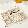 Velvet Multi-layer Jewelry Box for Earrings, Necklaces & Rings - Large Capacity High-end Display Storage