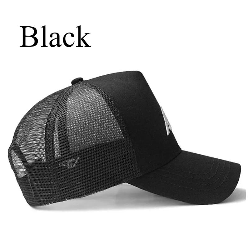 Xxl Big Size 61-65Cm High Top Mesh Baseball Cap Summer Outdoors Embroidery Letter Sports Hats Adjustable Snapback Trucker Hat