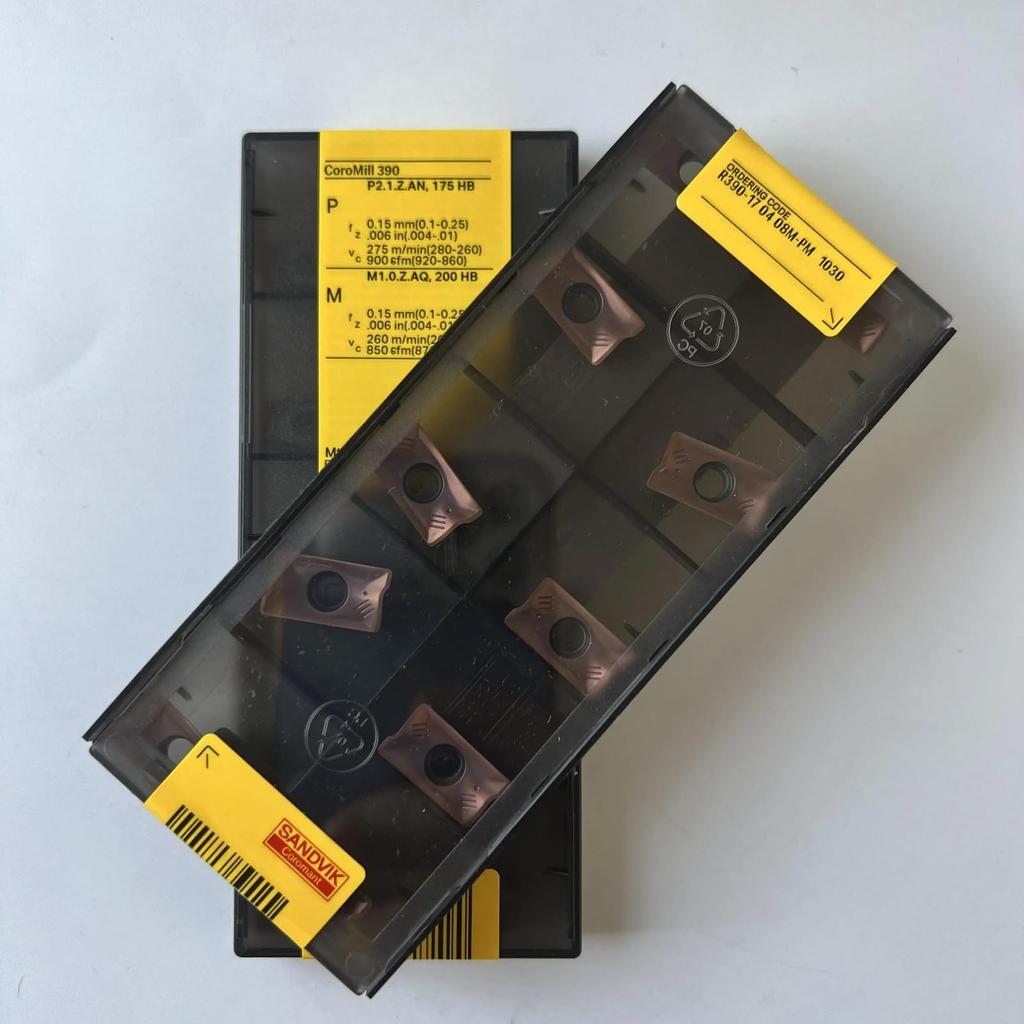 Original Sandvik / R390-170408M-PM 1030 /CNC lathe carbide blade tool 10 Pcs