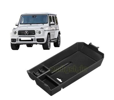 Mittelkonsolenbox für G63 AMG W465 Ablage/Stauraum G-Klasse W463A, W464, W465, G350d, G400d, G500, G550, G450d, (Emilystyle) (W463A, 2018+)