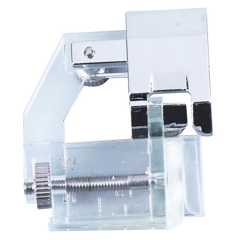 

1 шт. защелкивающаяся регулируемая прижимная лапка для косой бейки для швейных машин