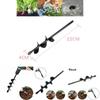 Versatile Garden Planting Auger Spiral Hole Drill Bit For Hassle-free Post Hole Digger
