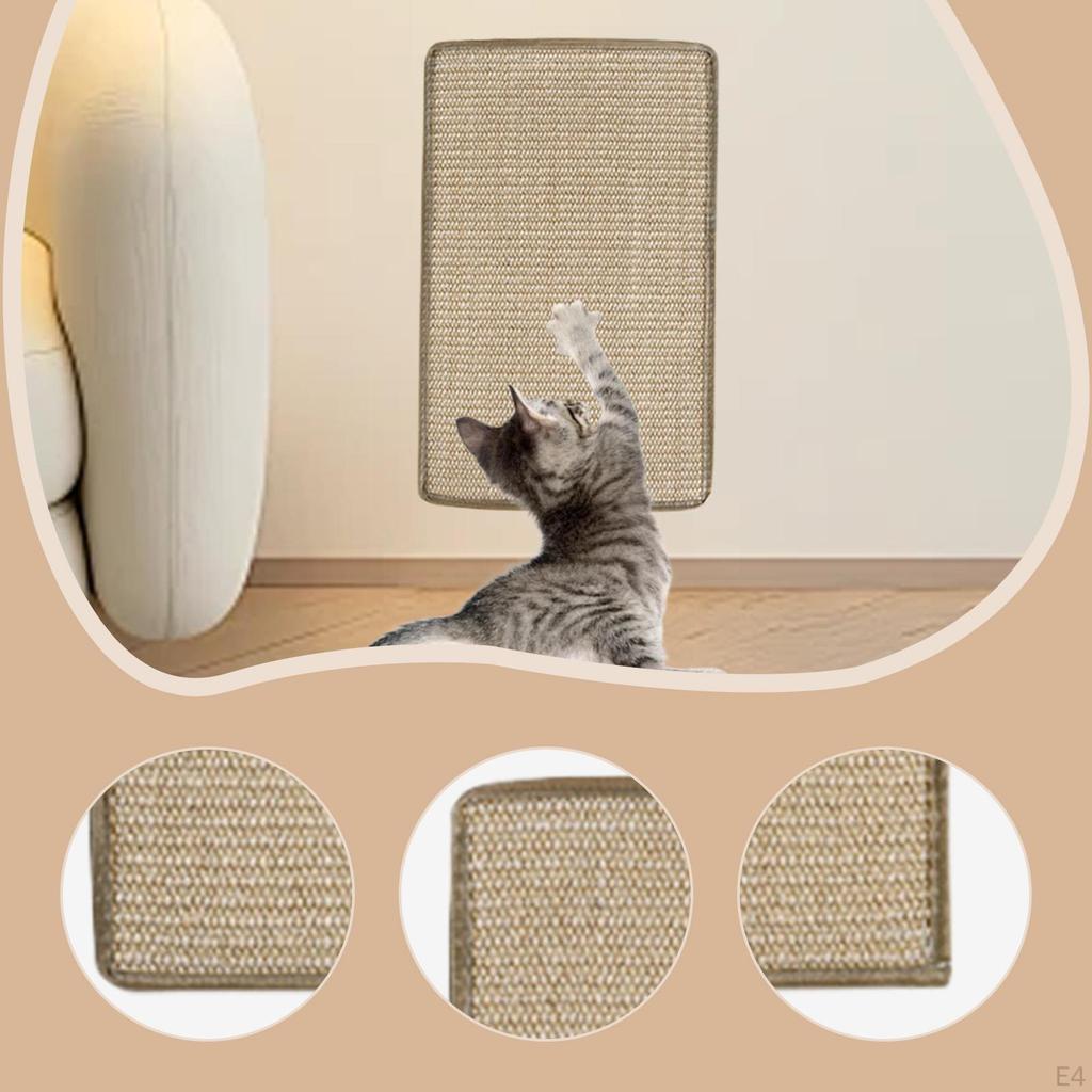 Katzenkratzmatte Schützt Sofa Boden Wand Teppiche Krallenwetzen für Katzen Kätzchen Haustier Spielzeug