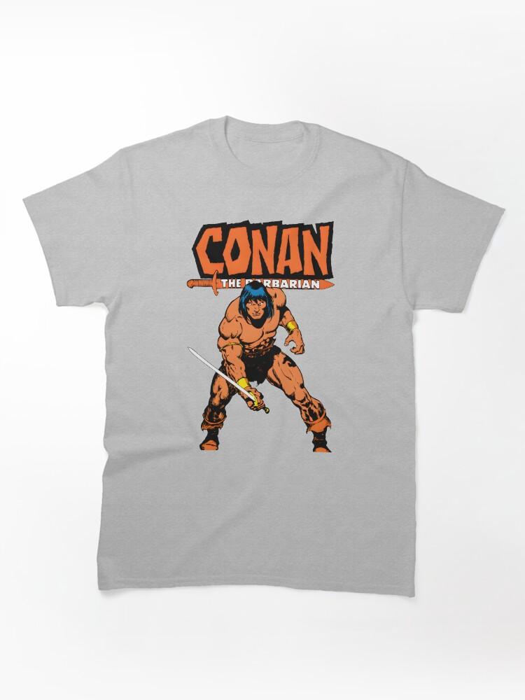 Conan the Barbarian The Barbariann Comic Art Classic Unisex T-Shirt