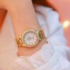 Brand New Ladies Wrist Watches Dress Gold Watch Women Crystal Diamond Watches Stainless Steel Clock Women 2023