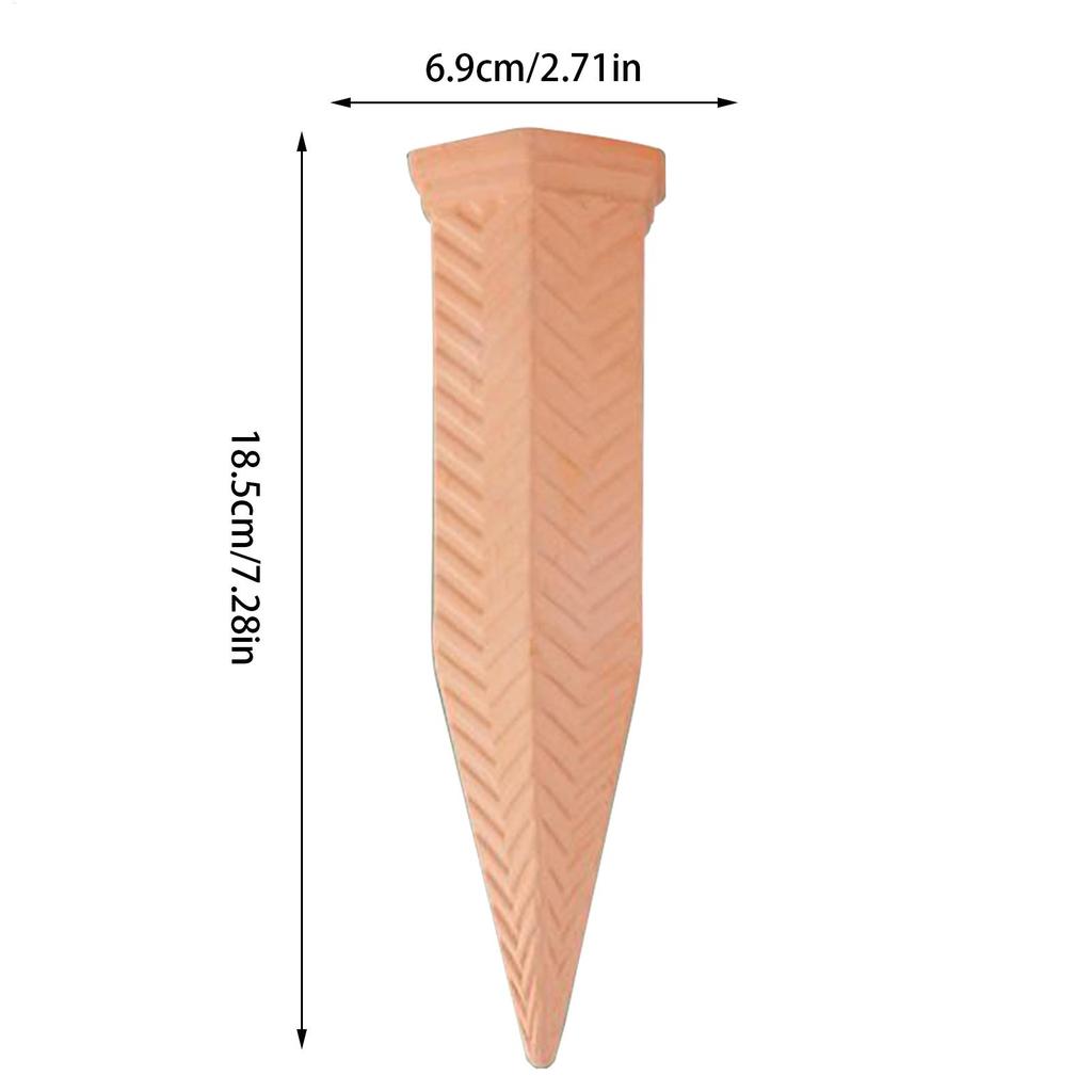 Plant Watering Devices Plant Waterer 4 Pieces Terracotta Planter Drip Irrigation System For Houseplants Greenhouse Flower Beds