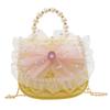 Chic Pearl Embellished Crossbody Bag For Kids Trendy And Fashionable Accessory