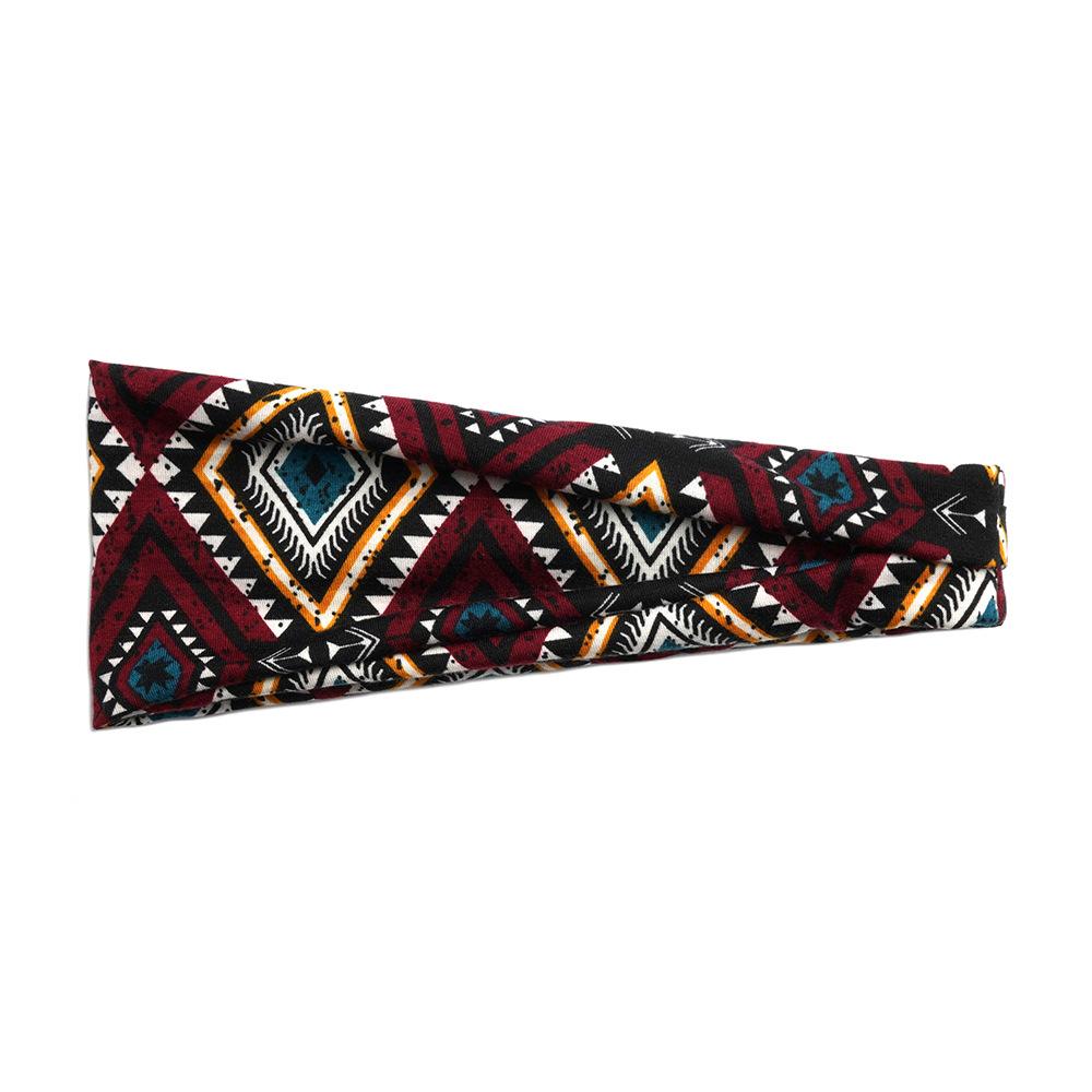 Women'S Sports Headband Yoga Headband Sweat Absorbing Belt Antiperspirant Wide Edge Printed Headscarf Hair Accessories