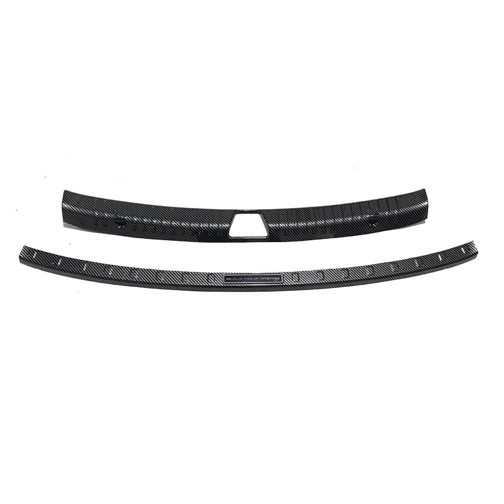 BYD Han Carbon Fiber Door Sill & Bumper Guard Strips for Interior/Exterior Protection