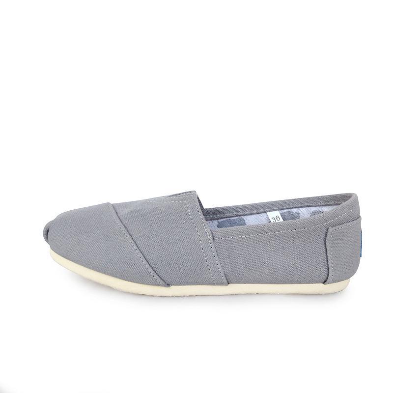Spring/Summer Linen Slip-On Loafers - Hard Sole Casual Shoes