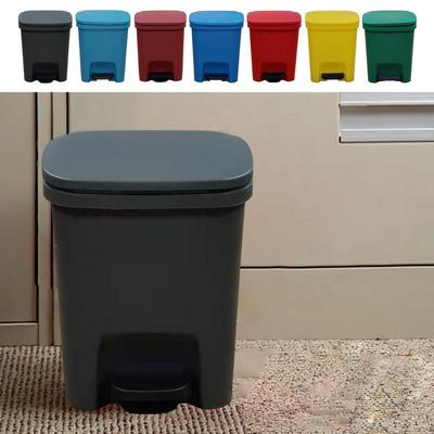 Banyo Çöp Kovası Sıcak Mutfak Çöp Kutusu Dikdörtgen İnce Çöp Kovası Yumuşak Kapanan Ayak Pedalı ile Tuvalet Yatak Odası Oturma Odası için