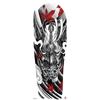Waterdichte tattoo stickers voor de hele arm: Jezus, Maagd Maria, Kroon, Leeuw-ontwerp