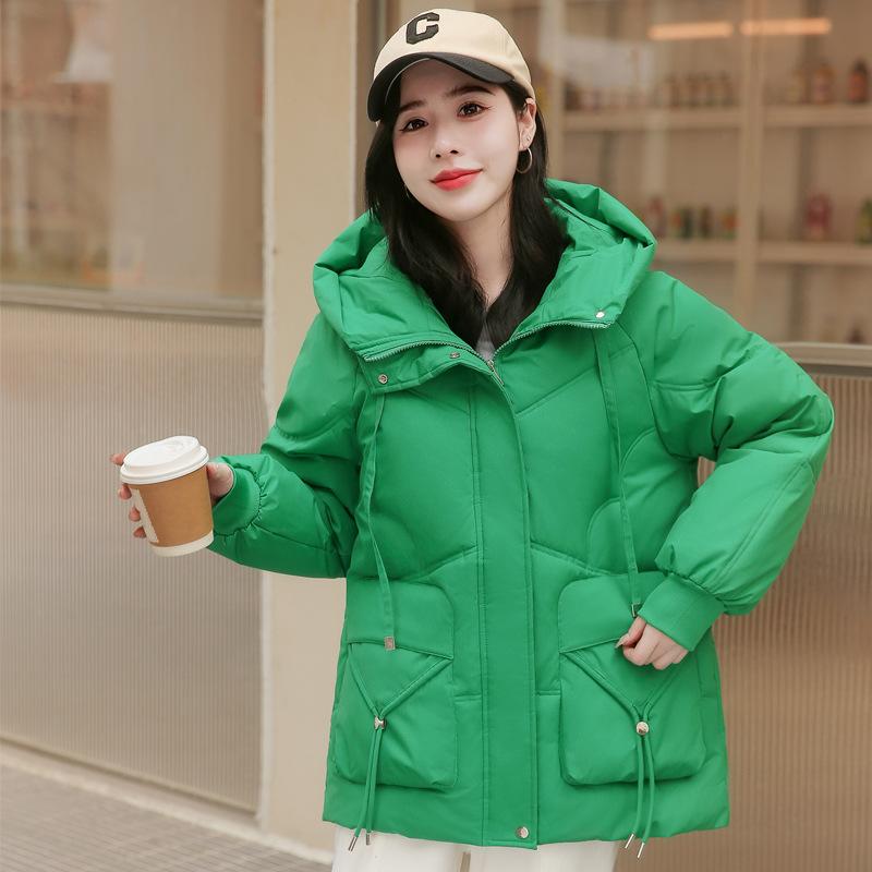 

Пуховик женский короткий стиль осень-зима новый корейский стиль свободный и универсальный универсальный утолщенный теплый зимний тренд 4XL