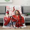 1 Pezzo Coperta in Flanella con Stampa dualipa, Alta qualità Confortevole per Tutte le Stagioni, Calore e Comfort, Perfetta per Regali di Natale
