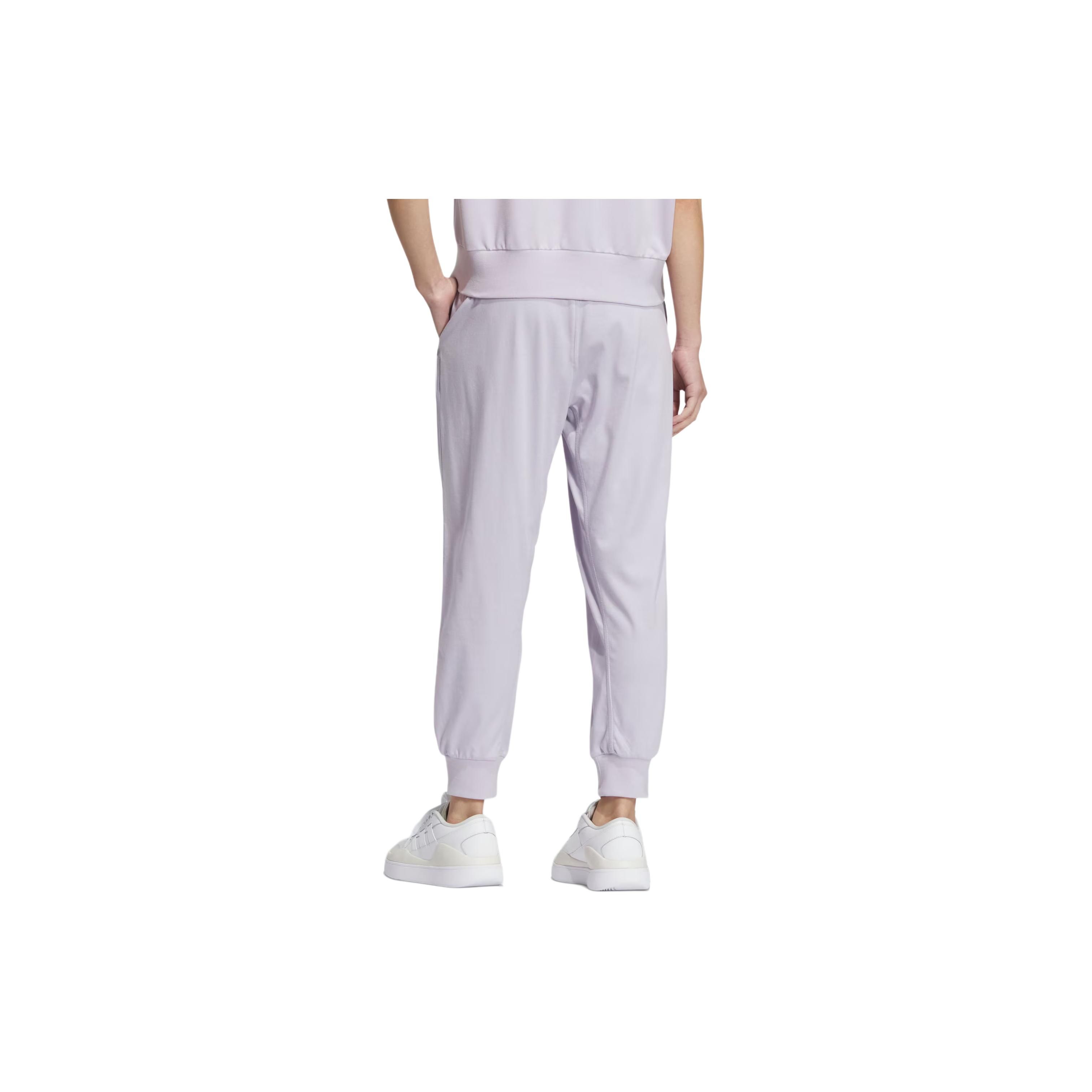 Adidas Хлопковые джоггеры с буквенным логотипом Женские брюки Серебристый IM8863 M — фото 3