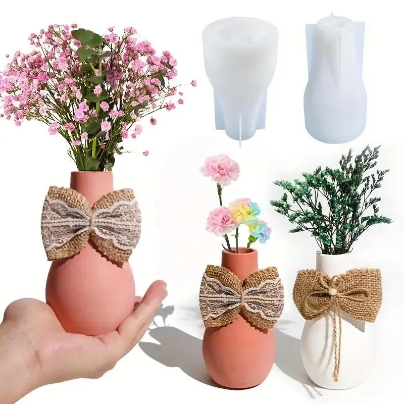 Diy Drip Mold Jade Net Vase Silicone Mold Home Accessories Ornament DIY Mold Vase Silicone Mold Jewelry Home Furnishing