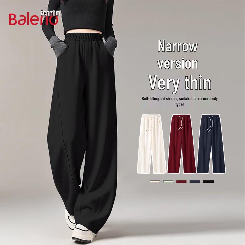 Baleno Women s High-Waist Straight-Leg Casual Pants 2XL