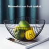 Simple Modern Iron Fruit Basket Fruit Container Bowl Home Creative Snacks Bread Storage Drain Basket Table Snacks Household