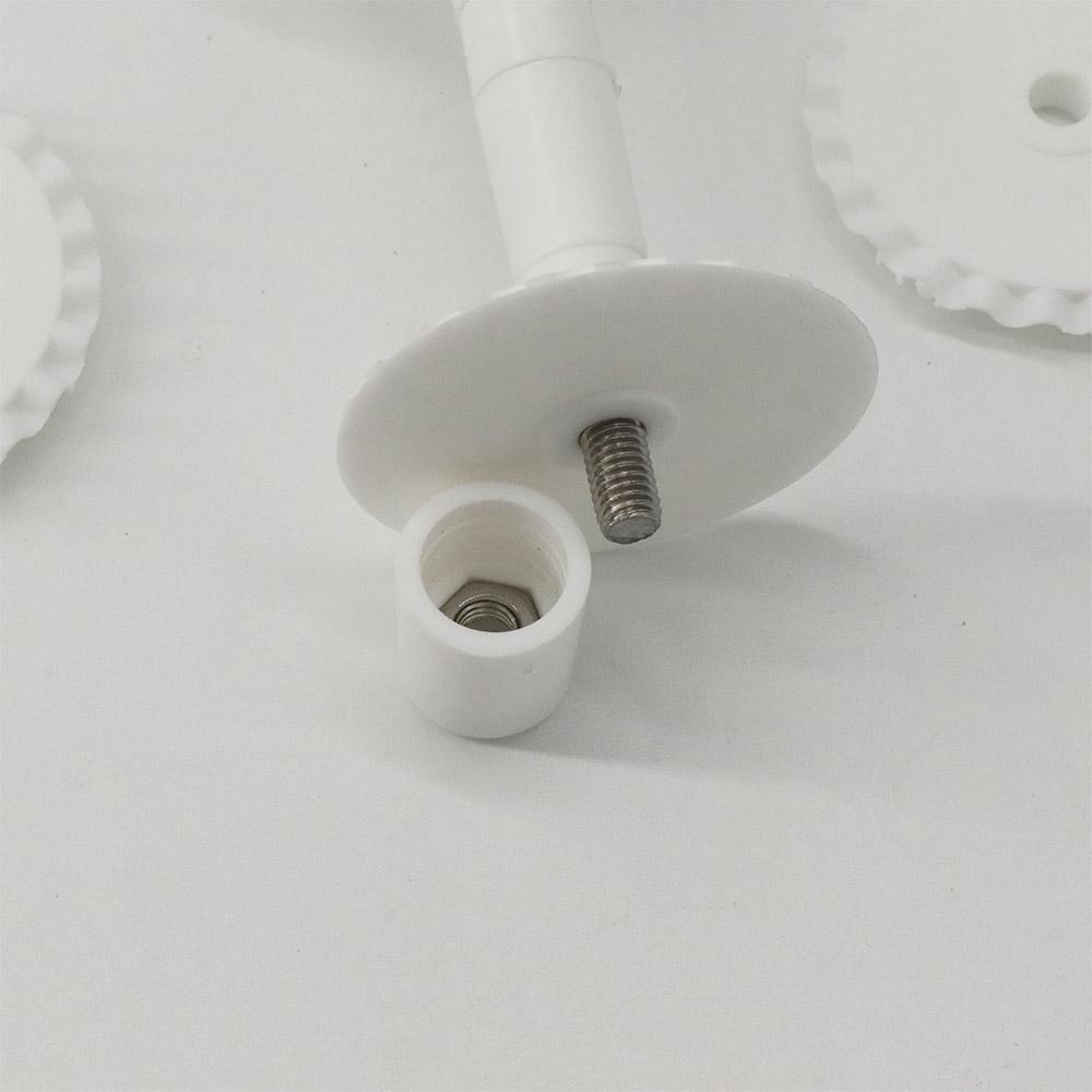 6Pcs/Set DIY Cutting Embosser Ribbon Dough Roller Decorating Mold Lace Cutters Fondant Cake Tool