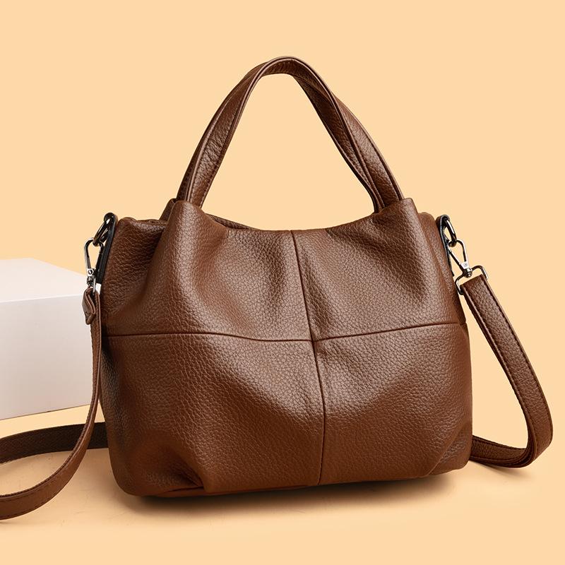 Tote Bag - Fashionable and Casual Women's Bag, Retro Single-shoulder Handbag, Simple Mom Bag