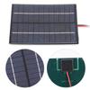 2W 12V Solar Panel Polycrystalline Silicon DIY Outdoor Portable Charger with Clip