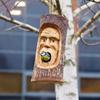 Tree Trunk Face – Bird House – Grumpy Old Man