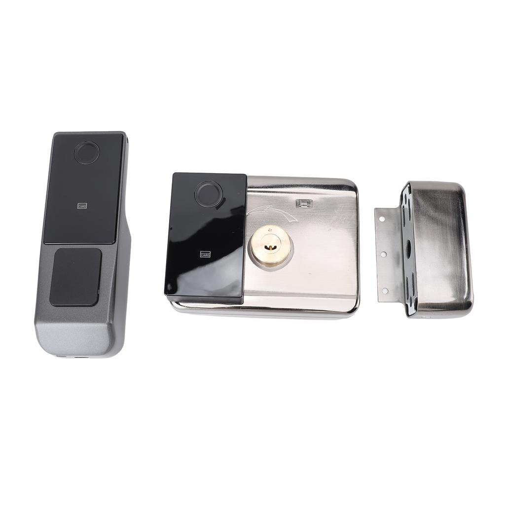 Intelock Wodoodporny Bezpieczny Zamek Elektroniczny do Drzwi z Odciskiem Palca i Hasłem z Pilotem dla