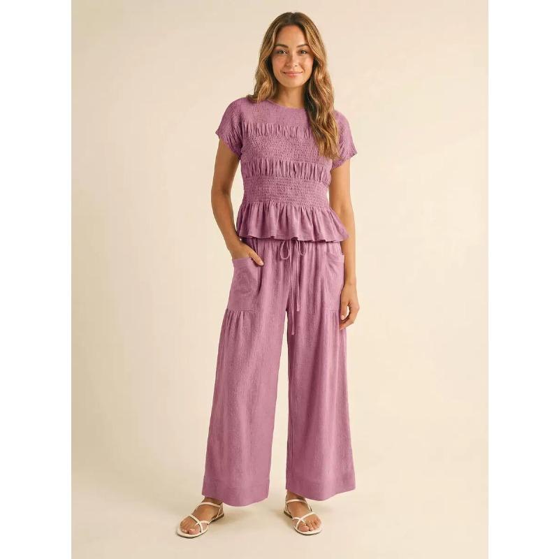 

Fashion Spring Summer Temperament Women s Collage Cotton Harlan Pants Mid-rise Casual Pants XXL рожевий