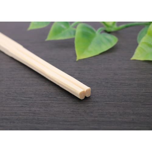 Yoshii Shoji Japanese-Made Pine Tensoge Disposable Chopsticks, 24cm, Pack of 100, Suitable for Kaiseki and Ryotei (Japanese Cuisine) YOS-067