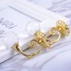 2pcs/set Curtain Hanging Hook With Screws Curtain Holdbacks Wall Tie Backs For Crystal Hanger Hooks Holder Home Decoration